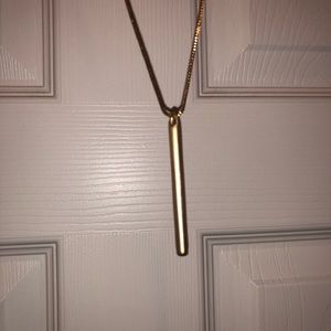 BP Long gold necklace